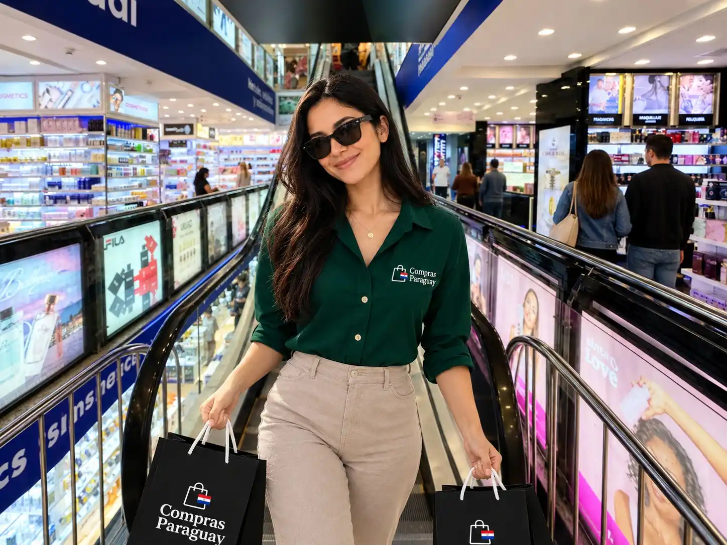 Guia especialista da Compras Paraguay no dia de compras em Ciudad del Este